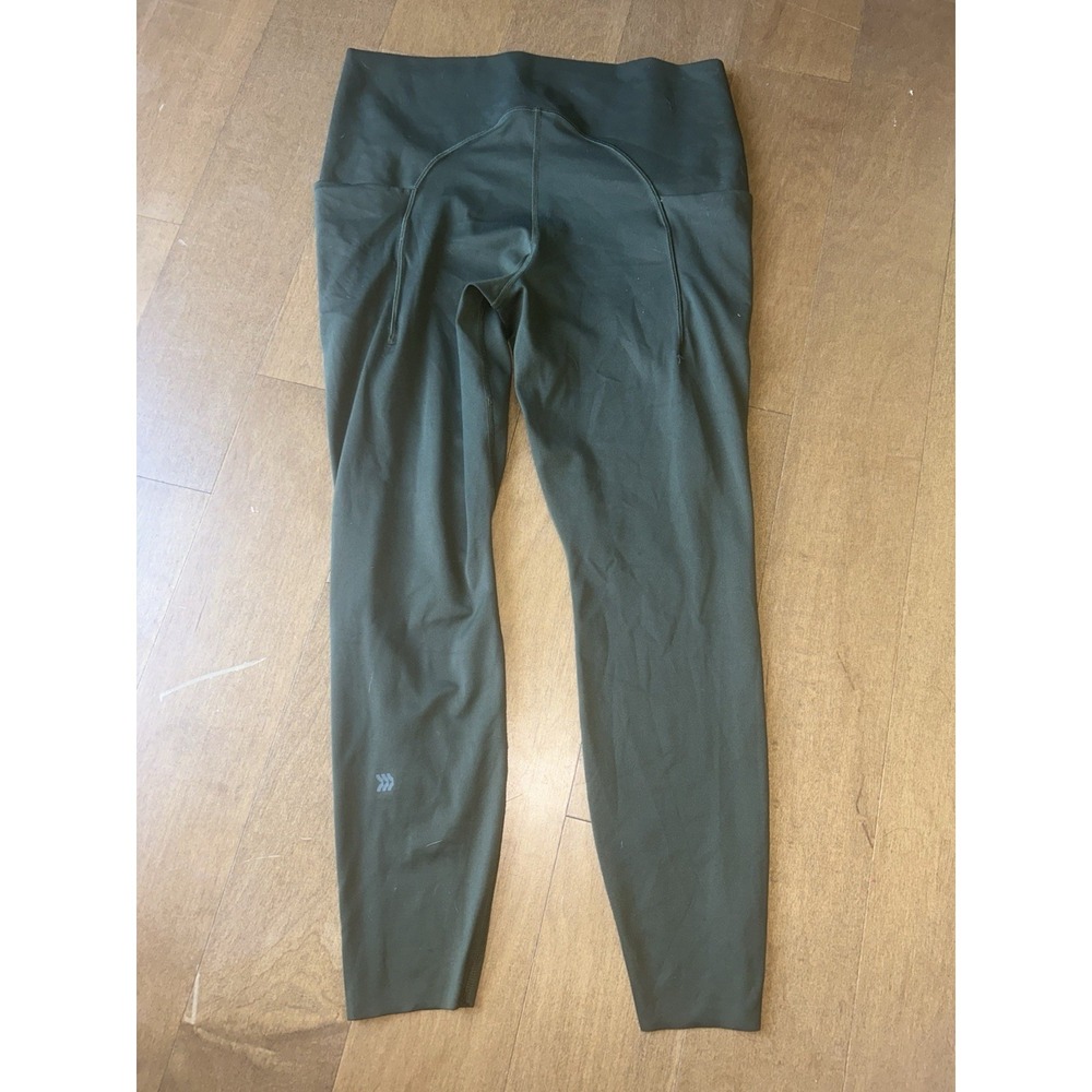 All In Motion Women's High-Waist Leggings Pockets Green Size XXL Gummy Logo - Picture 5 of 6